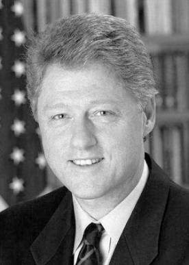 比尔·克林顿一家　　美国第42任总统