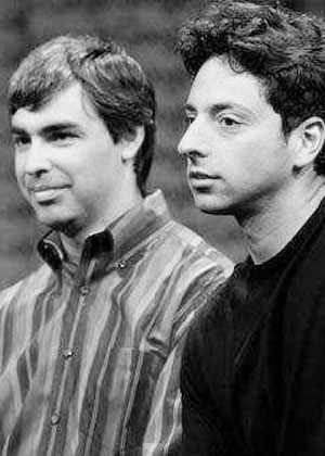 Brin and Pécs Google search engine founders