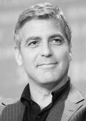 George Clooney famous American actor, director